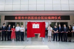 东莞有了首家中西医结合医院院长的下一步计划关乎每个市民