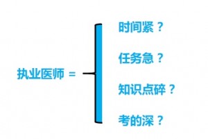 为执业医师抓狂学霸笔记帮你赢得华丽转身