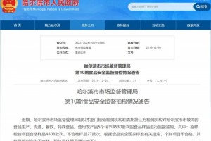 这27批次食物不合格触及蜂蜜牛肉蔬菜等