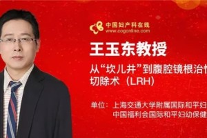 王玉东教授从坎儿井到腹腔镜彻底治愈性子宫切除术（LRH）