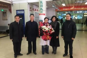 王爱琴副市长春节前造访慰劳我院国务院特殊津贴专家尹国华