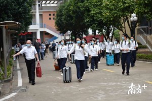 开学返校疫情防控怎么办一场模仿演练在中山一中举办
