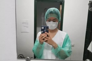 华裔女孩战役在西班牙ICU有些患者送进来心跳和呼吸都中止了