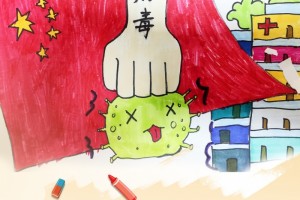 2020注定不普通手绘记载抗疫进程为最美逆行者喝彩