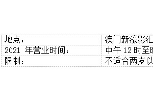 澳门新濠影汇水上乐园正式开业 开园首日吸引近千名游客和家庭入园