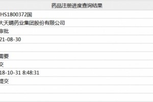 正大天晴将拿下$15亿明星药首仿